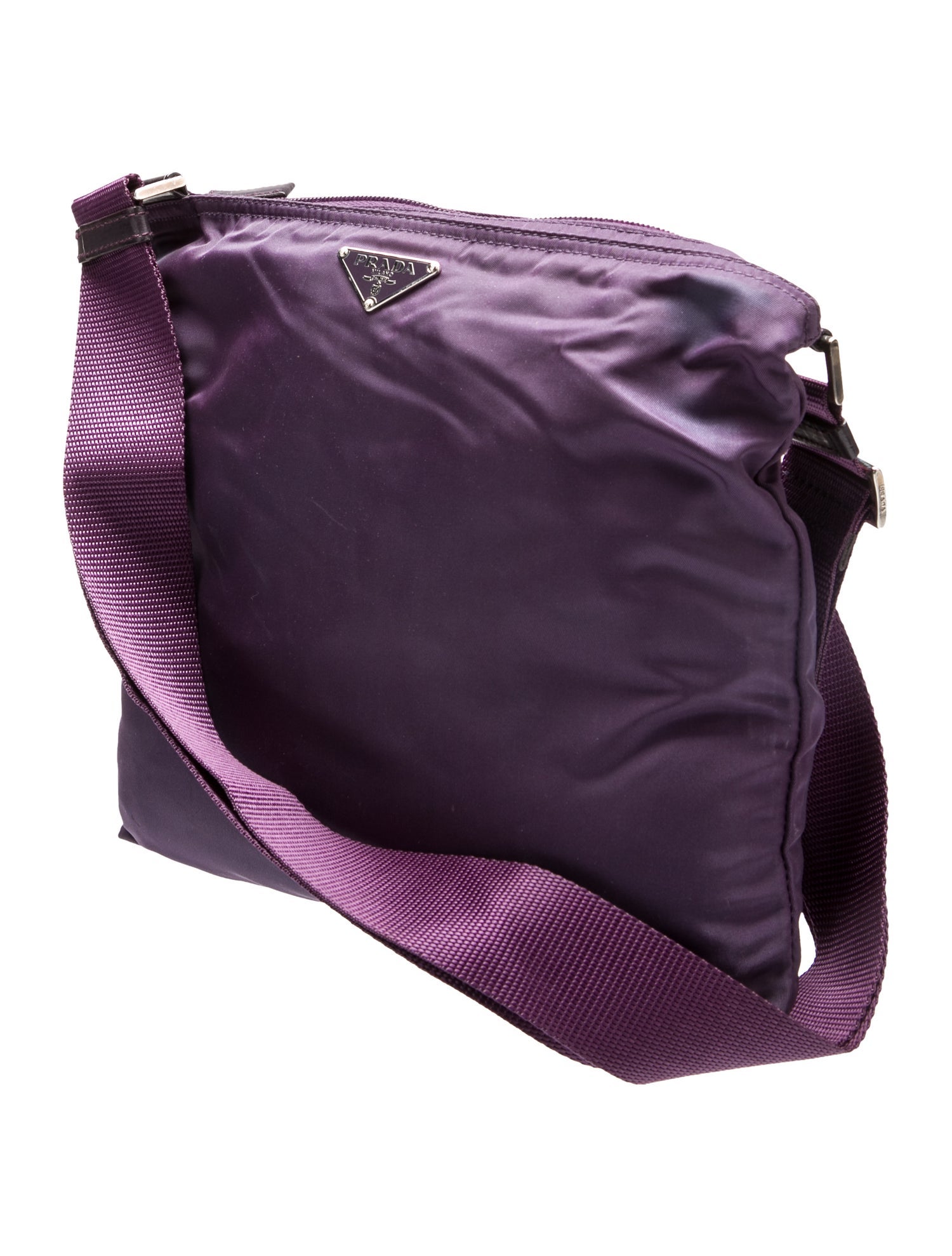 Prada Vela Nylon Messenger Bag